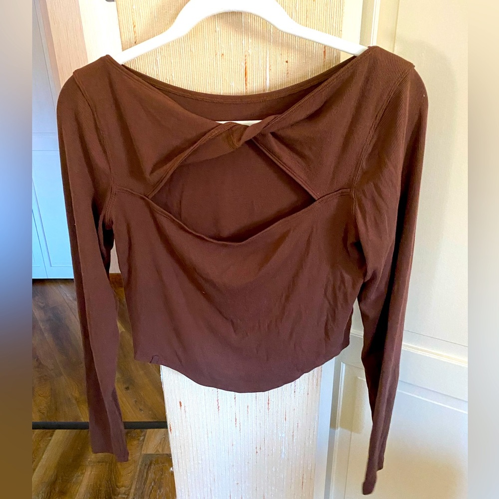 Lululemon cropped long sleeve